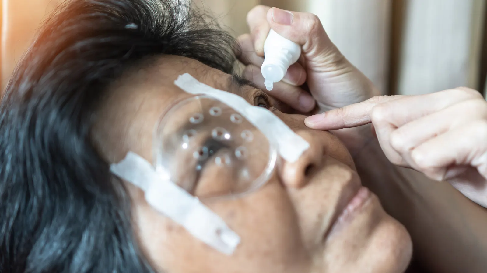 Glaucoma diagnosis information graphic